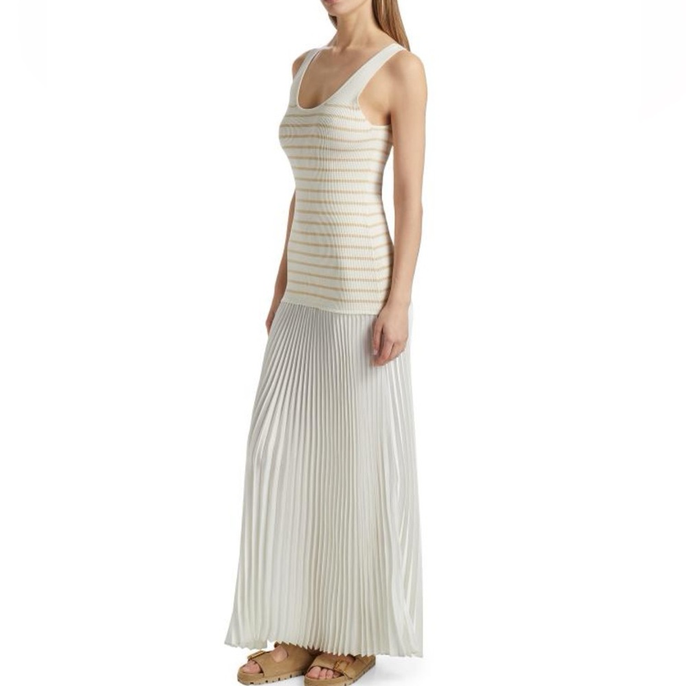 RAG & BONE Millie Mixed-Media Maxi Dress